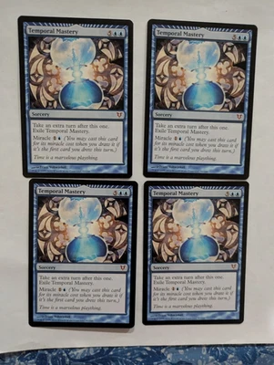 4 Temporal Mastery Avacyn Restored MTG NM Free shipping with tracking - Image 1 of 2