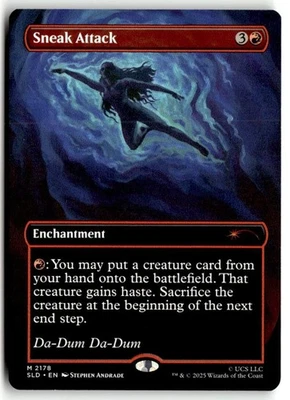 IN-HAND - Sneak Attack - Secret Lair x JAWS ENG *FOIL* - Image 1 of 2