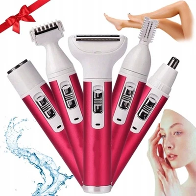 5-In-1 Elektrischer Rasierer für Frauen Intimbereich Elektrischer Damenrasierer. - Bild 1 von 4