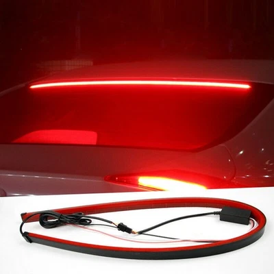 Accessories LED Light Strip Rear Red Signal Bar Stop Windshield Car Single mode - Image 1 of 4