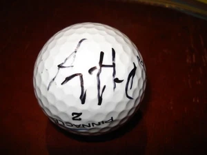 Celebrity Golf Ball Auto A J HAWK #50 Packers Superstar - Rare Autograph - Picture 1 of 11