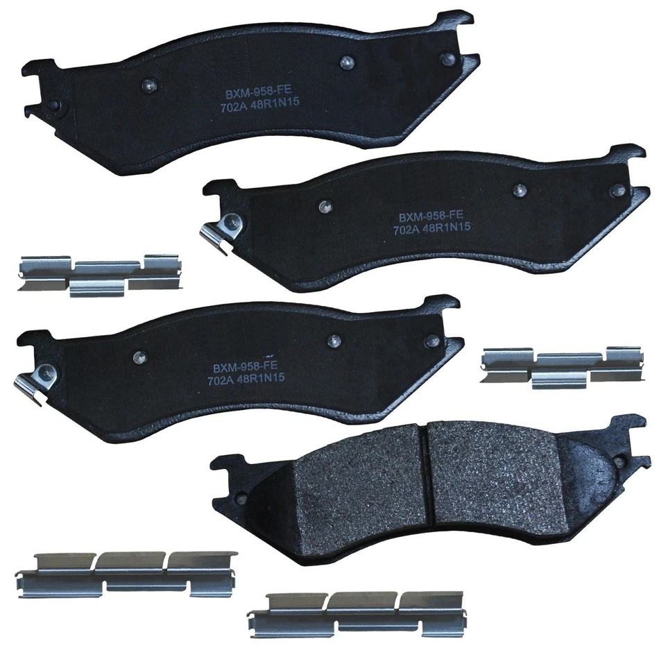 Rear Disc Brake Pad Set fits Dodge Ram 2500, 3500, 1500, Van 2001-2008 for 4000 - Image 1 of 1