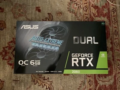 ASUS Dual GeForce RTX 2060 Advanced Edition EVO 6GB GDDR6 Scheda Grafica... - Immagine 1 di 4