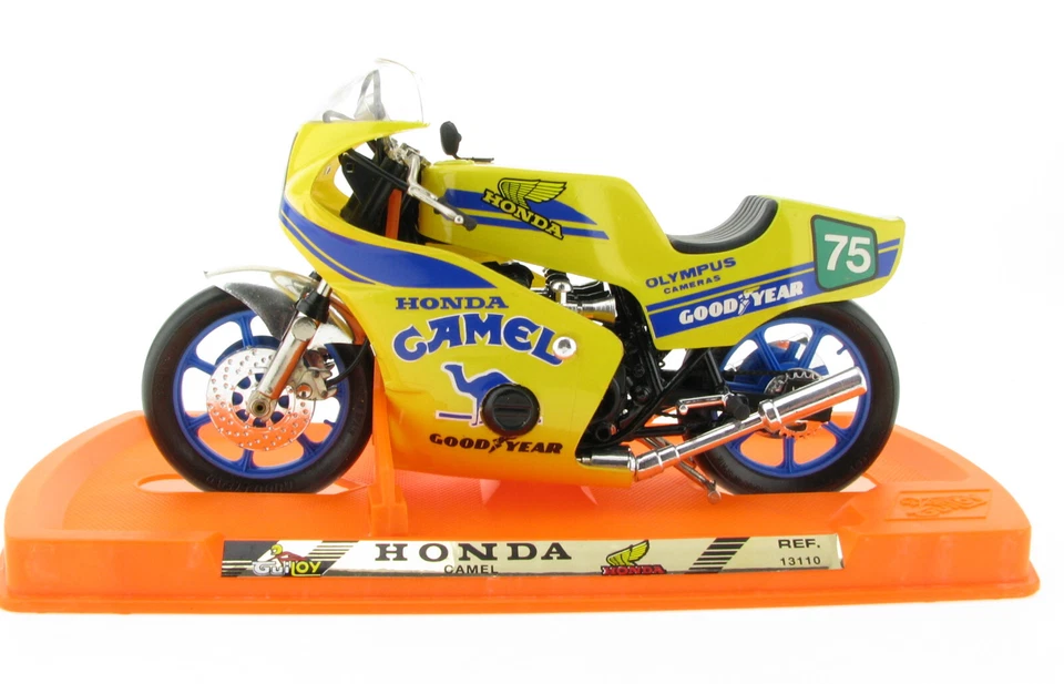 GuiLOY 13110 - Honda Motorrad CAMEL - 1:10 in OVP /Box Motorcycle Bike - Bild 1 von 4