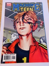 Machine Teen #1 2005 Limited Series Marvel Comic VFN Condition