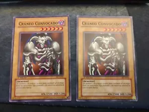 2x Starter Deck YUGI Summoned Skull Common BIY-S004 (Spanish) 1st Edition MP - Picture 1 of 6