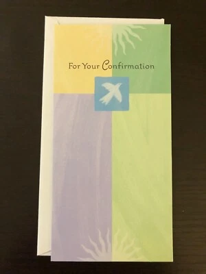 Hallmark Confirmation Card With Money / Gift Card Holder - Image 1 of 3