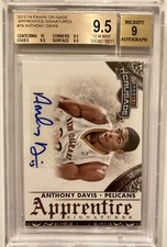 ANTHONY DAVIS 2013/14 LAKERS AUTO / BECKETT 9.5 GEM MINT