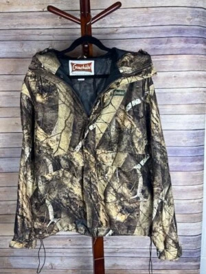Vintage Gamehide HushHide XL Duck Hunter Camo Hunting Jacket Coat  - Image 1 of 4
