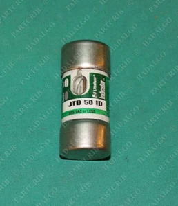 Littelfuse, JTD-50-ID, Indicator Time Delay Fuse 50a 50 Amp 600VAC - Picture 1 of 2