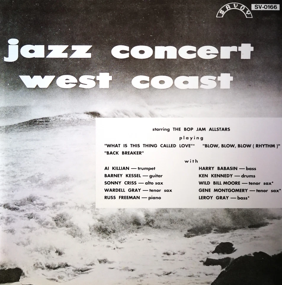 Various - Jazz Concert West Coast Vol. 3  (Sonny Criss, Wardell Gray u.a.) - Bild 1 von 2