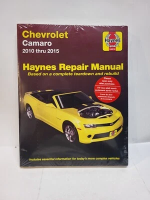 Chevrolet Camaro 2010-2015 Haynes Repair Manual 24018 - Image 1 of 3