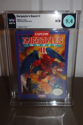 WATA 9.4 - CIB - NES - Gargoyle's Quest II: 2 The Demon Darkness Nintendo RARE - Image 1 of 4