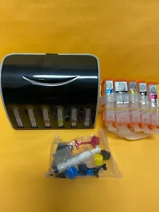 Empty CISS For Canon PGI-220 CLI-221 IP3600 MP560 MP620 5-colors ARC Chip - Picture 1 of 6