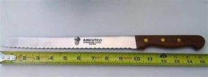 Amcutco Wellenschliff Sandwich Brot Messer 10" Vintage Edelstahl Japan Vintage - Bild 1 von 2