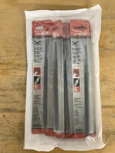 Crescent Nicholson 6" Triangle Single Cut Slim Taper File - 21866N (6 PACK) - Picture 1 of 5