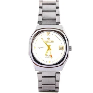 JUPITER Manual wind Swiss Watch For Men Stainless Steel Silver Color. - Picture 1 of 4