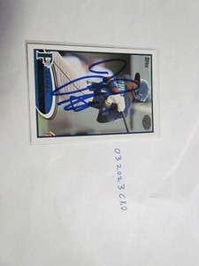 2012 Topps Jamal Austin signed Baseball Card