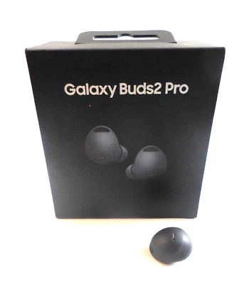 SAMSUNG Galaxy Buds 2 Pro Replacement Right  Earbud, Black  SM-R510 - Image 1 of 3
