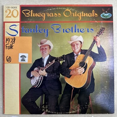 Stanley Brothers - 20 Bluegrass Originals 12” Vinyl Record VG+ - Image 1 of 4