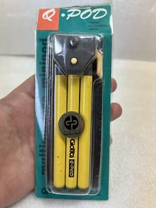 Giottos Q-Pod Compact Mini Tripod Yellow Finish with CASE - BRAND NEW! 1994 - Picture 1 of 7