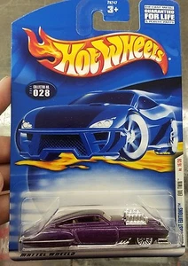 2001 Hot Wheels #28 Purple Evil Twin with Lace Wheels - Picture 1 of 4