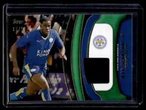 2015 Topps Premier Gold Football Fibers Green Relic Jersey Jeff Schlupp /99 - Bild 1 von 2