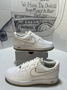 NEW Nike Air Force 1 '07 White Bronzine DV0788-104 Men's Shoes Multi Size 12 - Picture 1 of 7