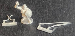 RAL PARTHA VINTAGE UNBUILT METAL FANTASY MINIATURE DUNGEONS & DRAGONS WARRIOR - Picture 1 of 4