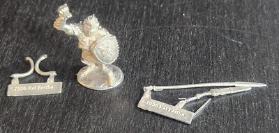RAL PARTHA VINTAGE UNBUILT METAL FANTASY MINIATURE DUNGEONS & DRAGONS WARRIOR - Image 1 of 4
