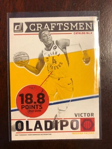 Inserto Artigianale Donruss Victor Oladipo 2019-20 Pacers Indiano - Foto 1 di 2