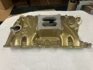 Oldsmobile 350 403 Offenhauser 5822 Vintage Aluminum 4bbl Intake Manifold J19972 - Picture 1 of 17