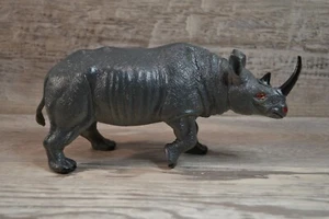 DGI Nashorn Figur Figur Spielzeug Hart PVC Kunststoff 9 Zoll - Bild 1 von 5