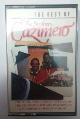 The Best Of The Brothers Cazmero Rare Cassette Tape Hawaiian Mele Music  VG Tiki - Image 1 of 4