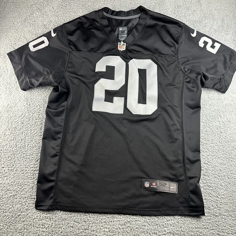 Oakland Raiders Jersey Mens 52 2XL XXL Darren McFadden #20 On Field Nike NFL Cover