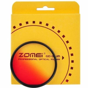 Zomei Gradient Red Filter Ultra Slim Gradual Color Filter GC-Red 40.5-82mm - Picture 1 of 22