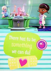 There Has To Be Something We Can Do - Doc McStuffins Mini Poster 8x11 Disney Jr - Picture 1 of 1