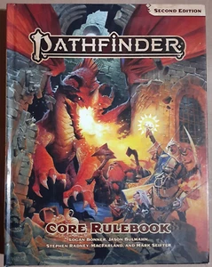 Pathfinder Core Rulebook Second Edition by Jason Bulmahn 2019 Hardcover Book - Picture 1 of 2