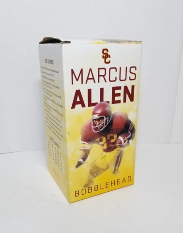 2016 USC Trojans Marcus Allen 1981 Heisman Trophy Bobblehead SGA BRAND NEW Cover