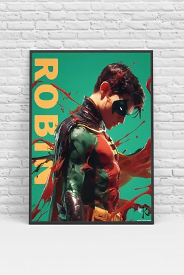 Robin Teen Titans DC Poster Print - No Frame - image 1 of 3