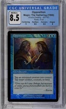 OPPOSITION Urza's Destiny Foil CGC 8.5 Graded MTG [Card Kingdom]