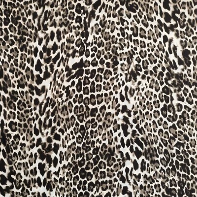 Tela Poliéster Estampado Leopardo Confección 150cm Ancho Por Medio Metro Foto 1 de 4
