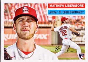 2023 Topps Archives #92 Matthew Liberatore RC St. Louis Cardinals - Picture 1 of 2