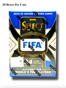 2024/25 Panini Select FIFA Fútbol Hobby Blaster 20-Caja Estuche - Imagen 1 de 5
