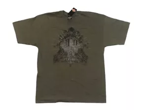 Harley Davidson Herren T-Shirt Gr. XL olivgrün Brighton MI - Bild 1 von 3