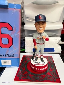 Stan Musial #6 Bobblehead w/Harmonica Voice Chip St Louis Cardinals LE #/510 NIB - Picture 1 of 4