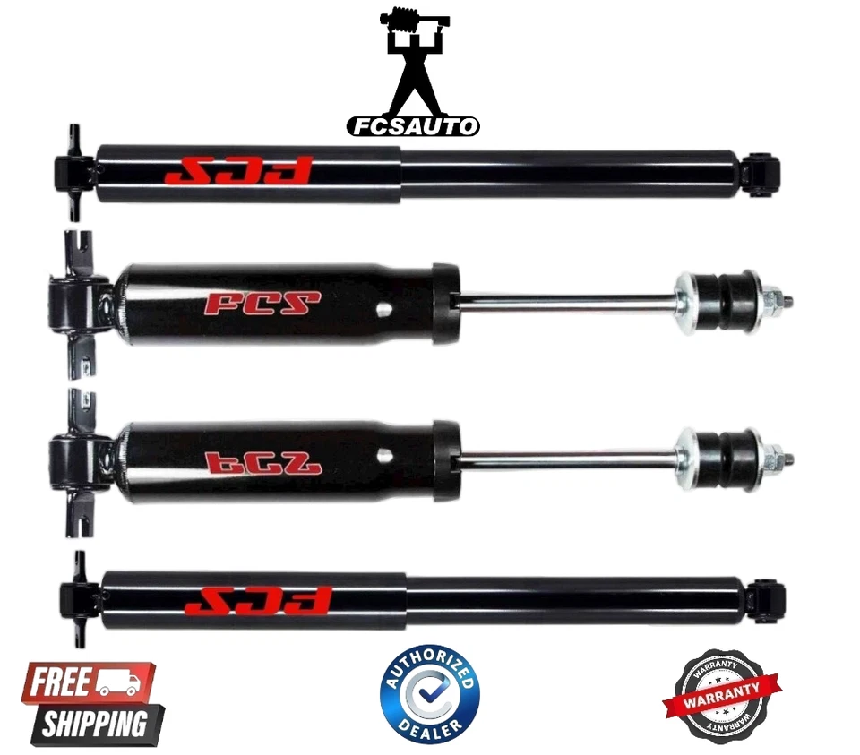 Front and Rear Shock Absorbers Set for Chevy Blazer S10 GMC Jimmy Sonoma RWD 2WD - Image 1 of 1