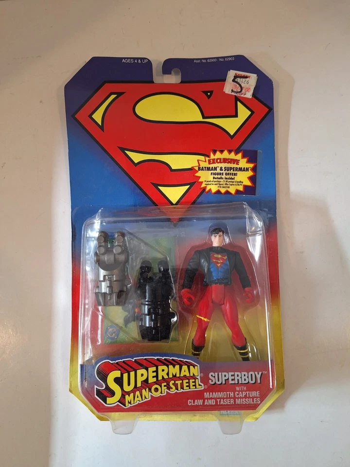 SuperBoy 带猛犸象捕获爪和泰瑟导弹 1995 年密封肯纳 — 第 1/4 张图片