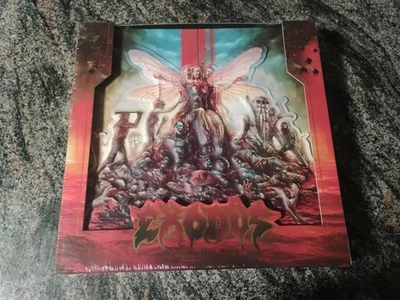 Exodus Persona Non Grata red and black splatter Vinyl Box SET W/cd/BluRay Sealed Foto 1 de 4