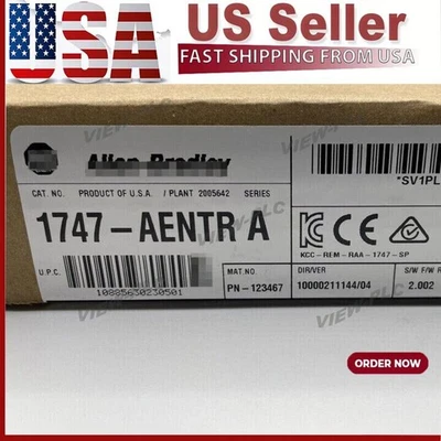 AB 1747-AENTR Series A Communication Module Sealing 1747AENTR  US Free Tax - Image 1 of 4
